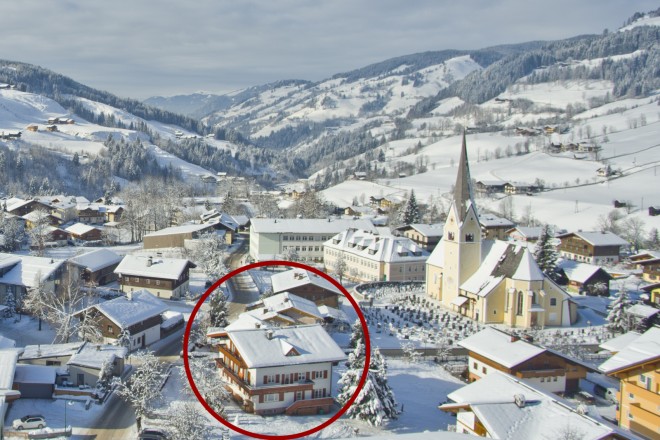 Foto - Luftaufnahme Lage Berghoamatl Winter 01