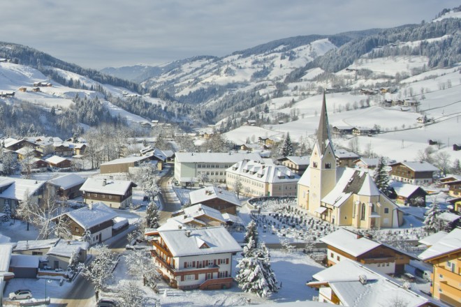 Foto - Luftaufnaheme Berghoamatl Winter 01